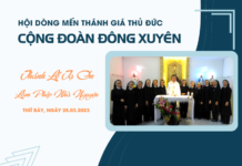 Cộng đoàn Đông Xuyên-“Cột thu lôi” thứ hai tại Giáo xứ Đông Xuyên