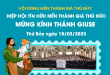 Hiệp Hội Tín Hữu MTG Thủ Đức mừng kính Thánh Giuse- Đấng Công chính nhờ lòng tin