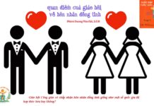 Giải đáp thắc mắc cho người trẻ: Bài 84 – Quan điểm của Giáo hội về hôn nhân đồng tính