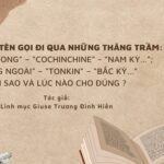 Vùng đất – Tên gọi đi qua những thăng trầm: “Đàng Trong” – “Đàng Ngoài”