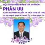Phân ưu tới Nữ tu Maria Nguyễn Thị Thùy Trinh và Tang quyến