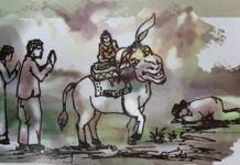 Con lừa chở tượng