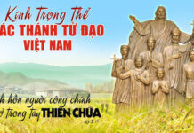 Suy niệm Lễ Các Thánh Tử Đạo Việt Nam