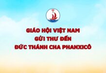 Giáo hội Việt Nam gửi Thư đến Đức Thánh Cha Phanxicô