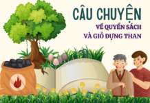 Câu chuyện về quyển sách và giỏ đựng than