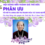 Phân ưu tới Nữ tu Anna Bùi Thị Thanh Hòa và tang quyến