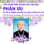 Phân ưu tới Nữ tu Têrêsa Nguyễn Thị Xuân Hương và tang quyến
