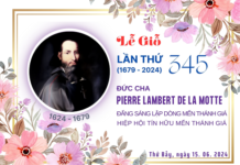 Nghi thức tưởng niệm Đức Cha Lambert