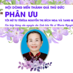 Phân ưu tới Nữ tu Têrêsa Nguyễn Thị Bích Nga và tang quyến