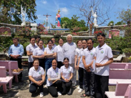 Tín hữu MTG Giáo xứ Thiết Nham hành hương Đức Mẹ