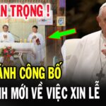 Vatican cập nhật các quy định về ý lễ, cho phép gộp ý lễ nhưng với những điều kiện nghiêm ngặt